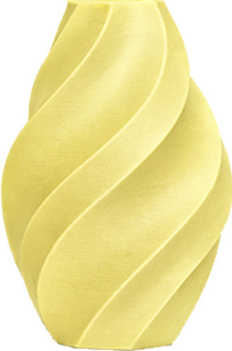 Filament Pentru Imprimante 3D PLA 1.75mm Galben Pastel 1kg 1 Bucată Bobină