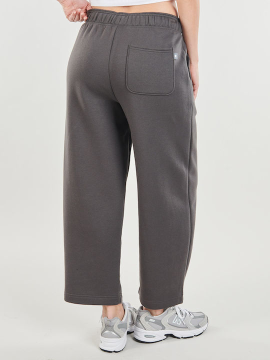 Παντελόνι Φόρμας Fleece Μαύρο