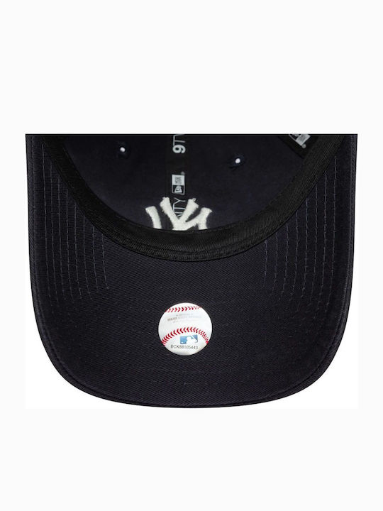 New Era 9twenty New York Yankees Mlb Washed Script Marineblau Kappen