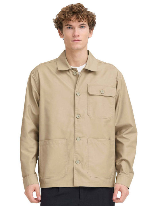 Long Sleeve Denim Shirt in Regular Fit Blue