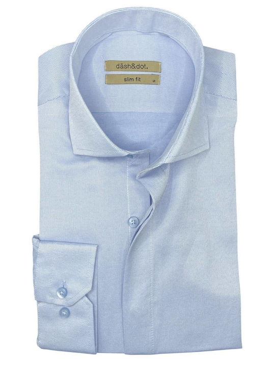 Long Sleeve Shirt Narrow Fit Light Blue