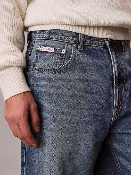 90s Ανδρική Βερμούδα Τζιν Denim