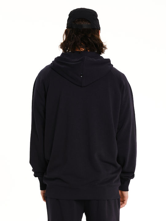 Cardigan With Hood Blue