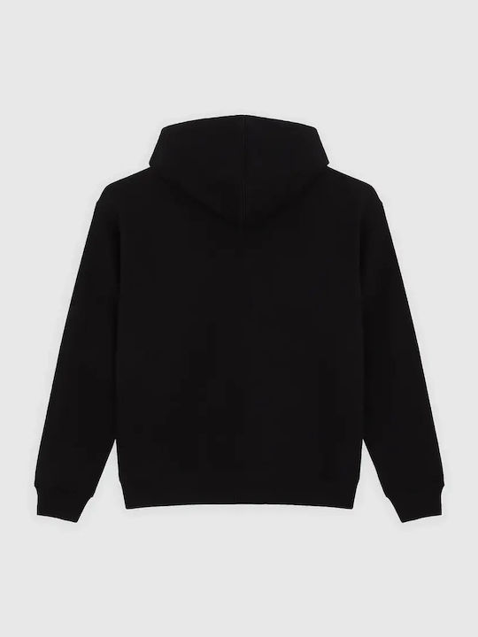 Herren Sweatshirt mit Kapuze Schwarz