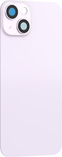 Clappio Battery Cover Iphone 14 Adhesive Integrated Magsafe Module Light Purple