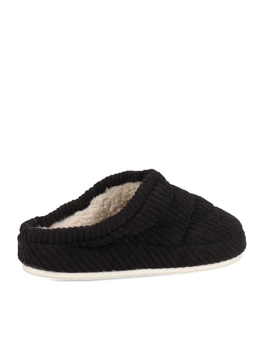 Winter Women's Black Slippers