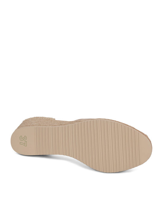 Castilla Platforme Dama Tip Espadrile Aurii