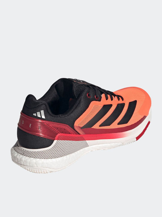 adidas Crazyquick Boost Men's Padel Tennis Shoes Orange