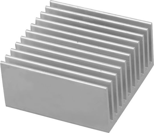 Aluminum Cooler 40x40x20mm Cpu & Cards Silver Y-cs 1 Piece