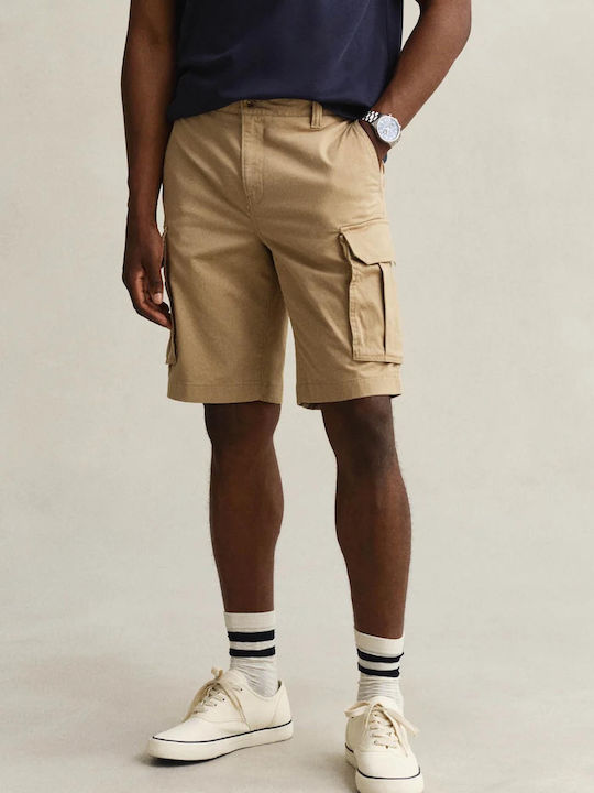 Ανδρική Βερμούδα Cargo Beige