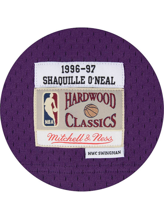 Lakers 1996 Shaquille O'Neal Ανδρική Φανέλα Εμφάνισης Μπάσκετ