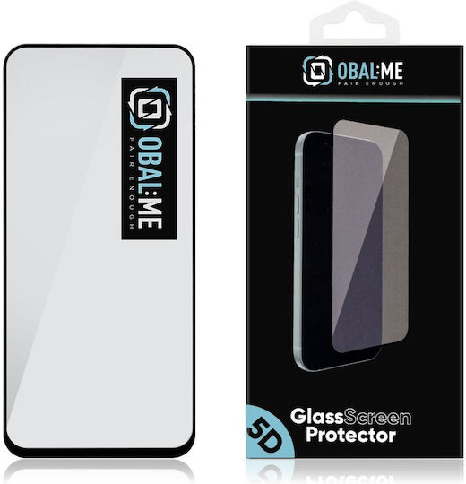 Obal:Me 5D Tempered Glass Μαύρο (Redmi 15)