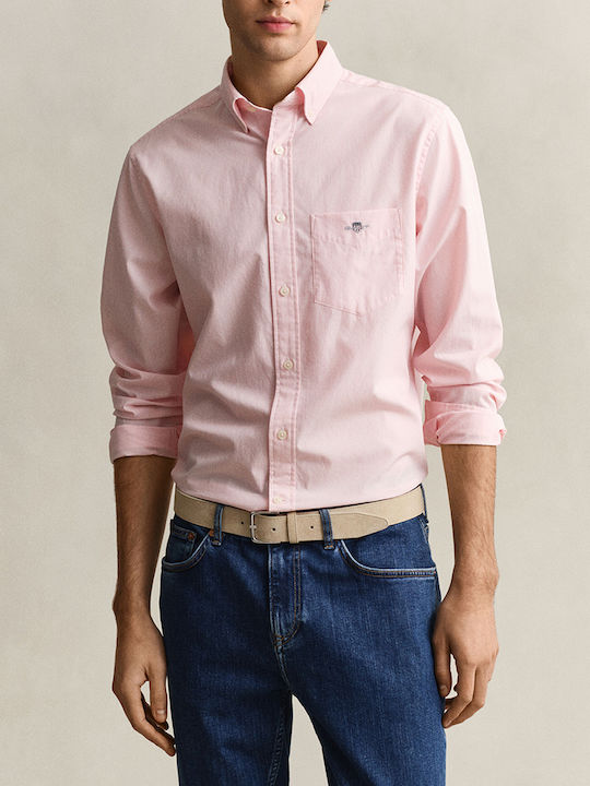 Gant Baumwollhemd Light Rosa