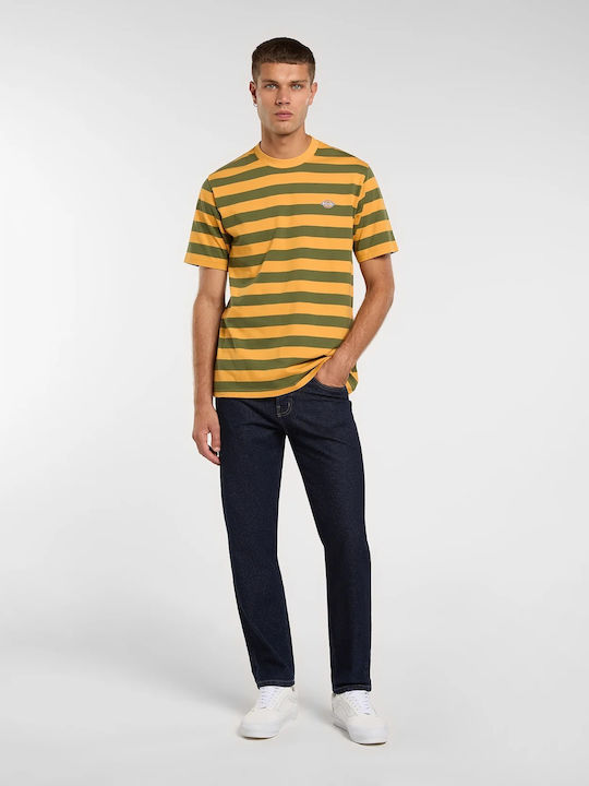 Men's Jeans Pants with Slim Tapered Fit Rinsed