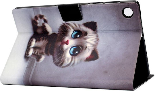 Husă Premium Cu Slot Pentru Card Samsung Galaxy Tab A11 Plus A9 Plus 11" Kitten