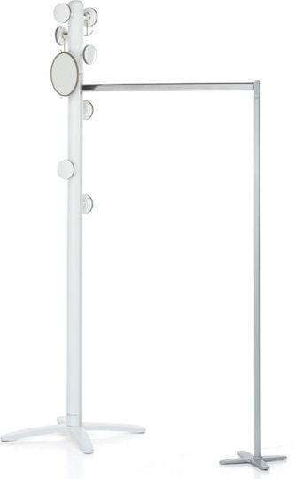 Foppapedretti Espansiva Lux Cuier Pom Din Lemn Alb 177cm