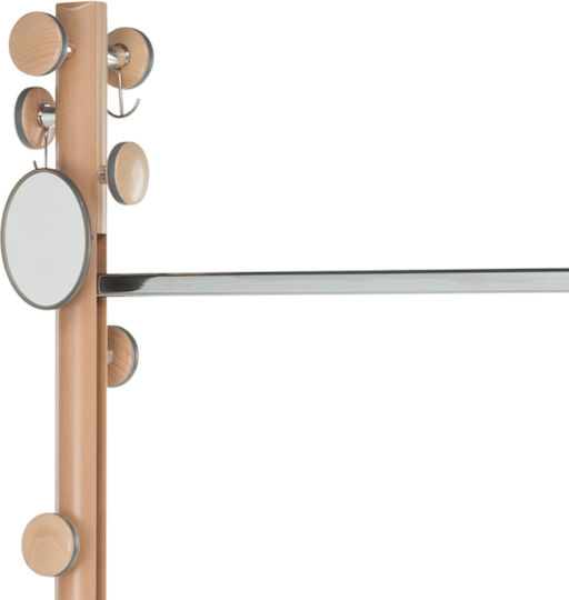 Foppapedretti Espansiva Lux Cuier Pom Din Lemn Bej 177cm