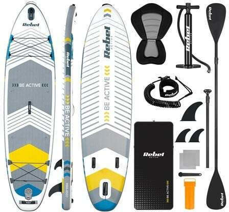 Rebel Active Φουσκωτή Σανίδα SUP με Μήκος 3.35m Λευκή