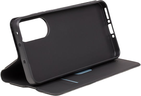 Obal:Me Smoothtouch Книга Кожа Черен (OnePlus Nord 5)