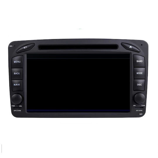 Digital IQ Car Audio System for Mercedes-Benz C Class 1999-2004 Bluetooth USB WiFi GPS Apple CarPlay Android Auto with 7" Touch Screen