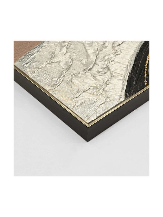 Abstract Wall Painting Fb94552.02 Frame Beige-canvas-handmade 152x4.5x52cm