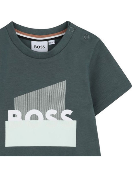 Kinderoberteile T-Shirt Grün