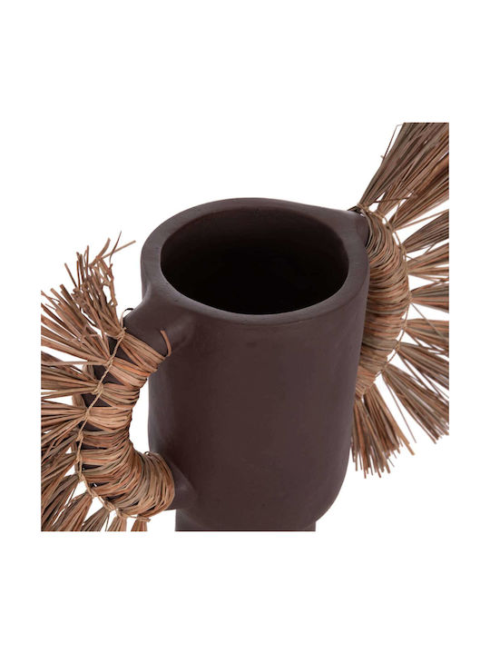 Freebox Decorative Vase Brown 55x19x34cm