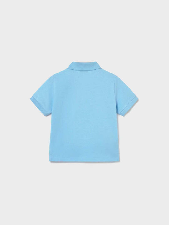 Kinderoberteile Polo Kurzärmelig Hellblau