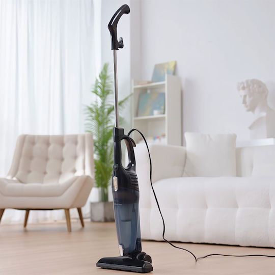 HomeVero HV-HSV600 Ηλεκτρική Σκούπα 2 σε 1 Stick & Χειρός 600W Μαύρη