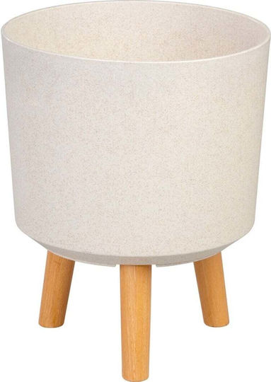 SGTT Kunststoff-Blumentopf Beige 31x31cm