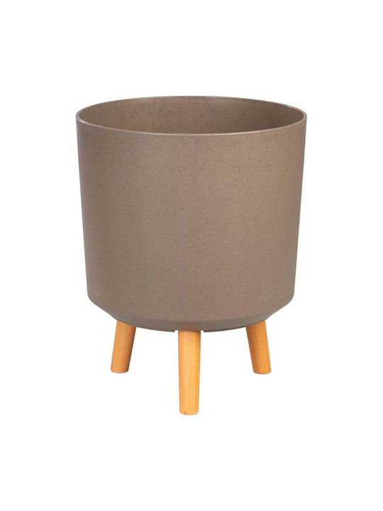SGTT Kunststoff-Blumentopf Braune 26x26cm