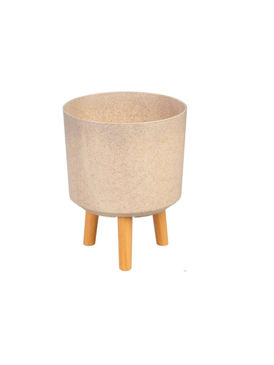 SGTT Kunststoff-Blumentopf Beiges 26x26cm