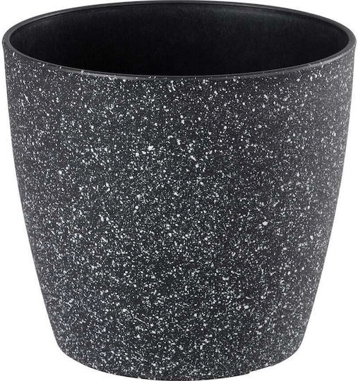 SGTT Plastic Plant Pot Black