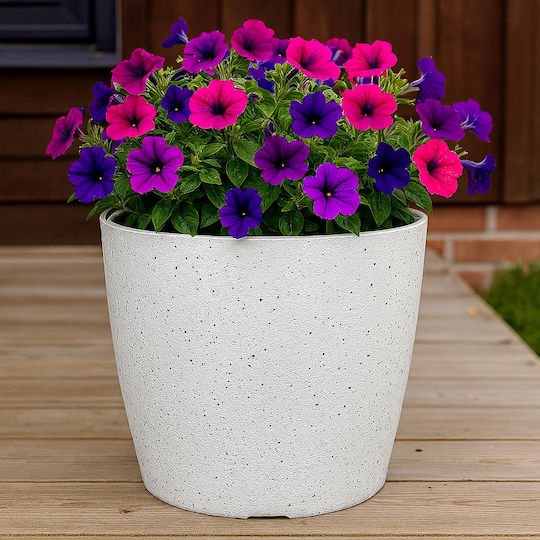 SGTT Blumentopf Kunststoff Weiß SGTT Blumentopf Kunststoff Weiß