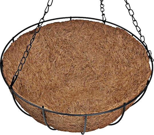 SGTT Βάση Γλάστρας Μεταλλική Γκρι 30x30x14εκ.