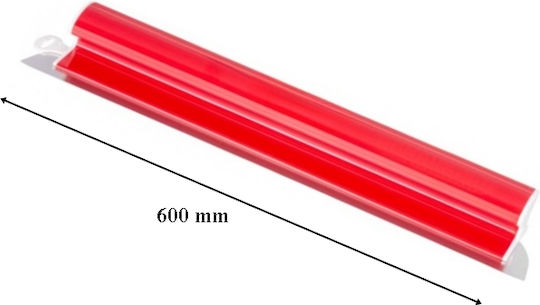 Professionelle Edelstahl-Kelle 600 Mm x 0,3 Mm