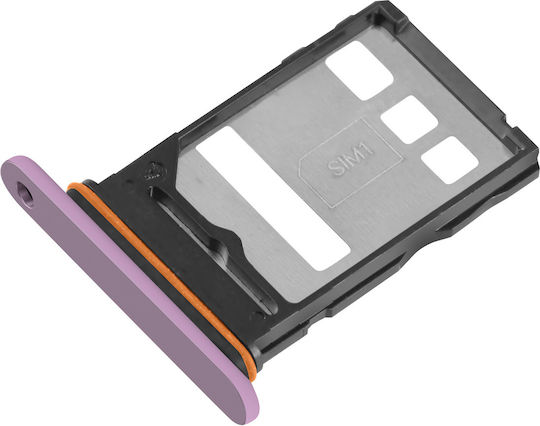 Clappio Dual Nano Sim Card Replacement Tray Honor Magic7 Lite Purple