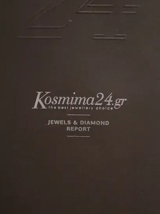 Inel Din Aur Alb 18K Cu Diamant