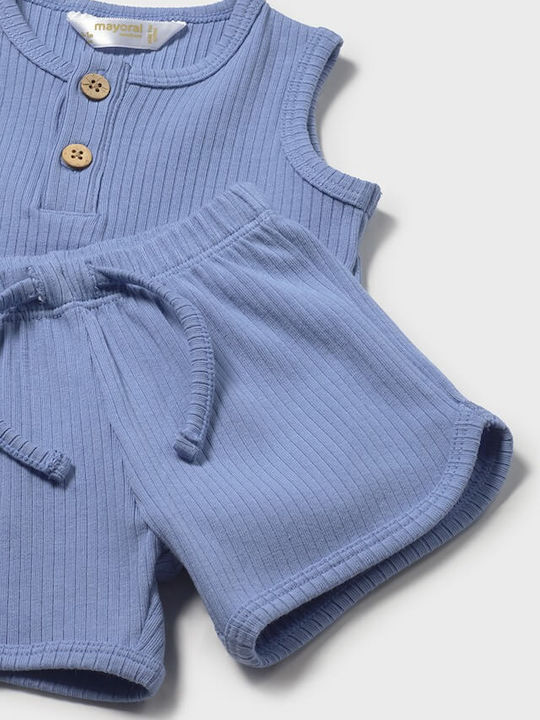 Kids Set with Shorts Summer 2pcs Blue