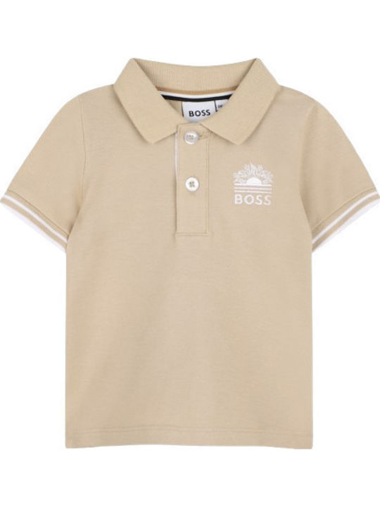 Kids Set with Shorts Summer 2pcs Beige