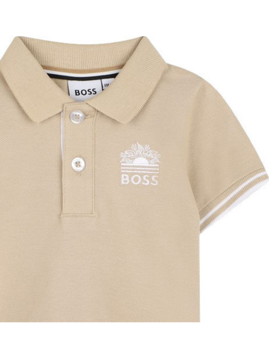 Kids Set with Shorts Summer 2pcs Beige