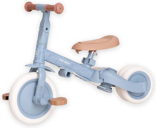 Little Dutch Safari Dreams Convertible with Parental Handle 4 in 1 for Ages 1-3 Blue