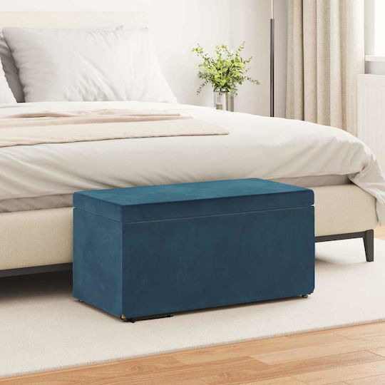 Stool For Living Room Blue 40x81x41cm Stool For Living Room Blue 40x81x41cm