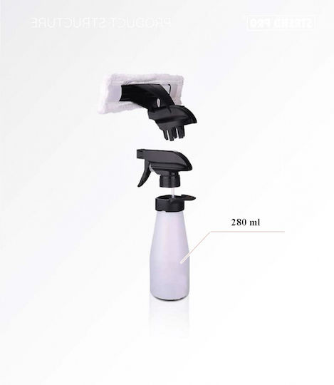 SGTT Aspirator Pentru Ferestre Cu Baterie 3.7V Negru