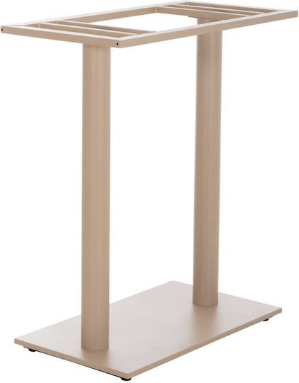Freebox Βάση Τραπεζιού Μπαρ Καπουτσίνο Ματ 40x80x90cm