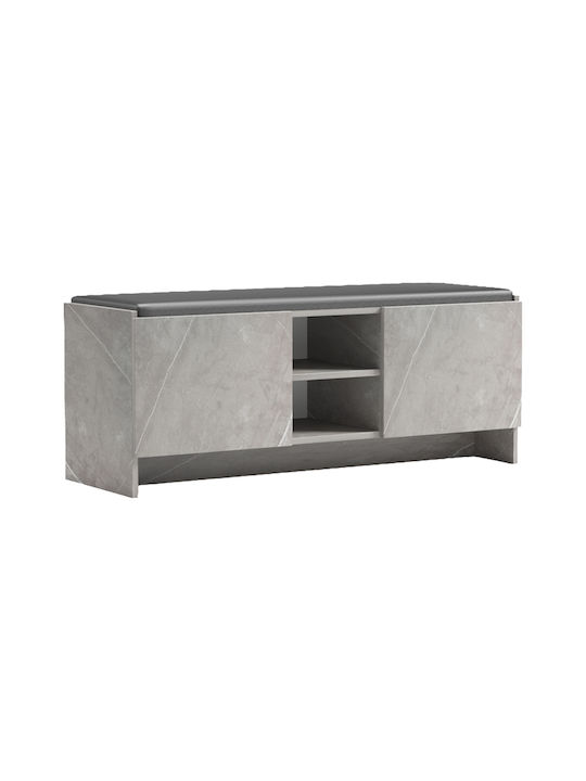 Ξύλινη Παπουτσοθήκη Zulla 110x37x43cm