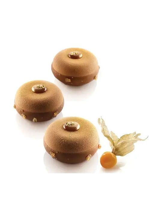 Silikomart Silikomart Backform für Pralinen aus Silikon 5,5x5,5x2,5cm