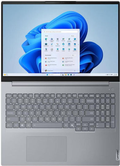 Lenovo ThinkBook 16 G9 IRL 16" IPS FHD+ (Nucleu 7-240H/16GB/512GB SSD/Fără sistem de operare) Gri Arctic (Tastatură International English)