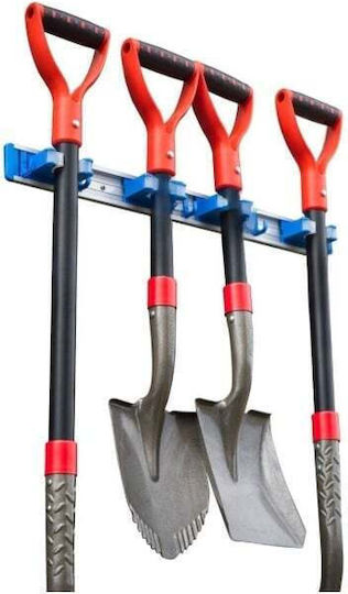 Universeller Werkzeughalter Länge 60 Cm 4 Halter 4 Haken Wandmontage Max 20 Kg