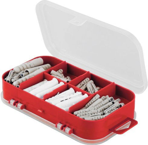 Set 170 Bucăți Șuruburi Hexagonale Dibluri În Carcasă De Plastic